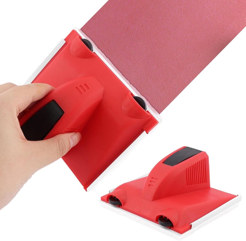 PUXING Paint Edger Trimmer Edge Painting Tool Paint Pad Applicator Edge Trimmer & Paint Edger Tool for Walls, Ceilings, Corners (Color:Red) - Image 1